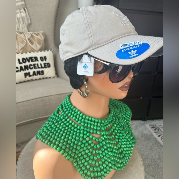 ✨NEW Adidas Light khaki Cap with White Emblem - Picture 3 of 7